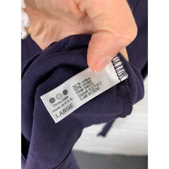 Three Dots Women's Turtleneck Pullover Sweater Long Sleeve Purple Size XL - Picture 9 of 10